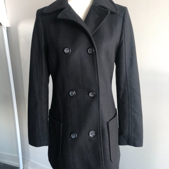 Mango Wool-Blend Long Coat Size S - Picture 8 of 9